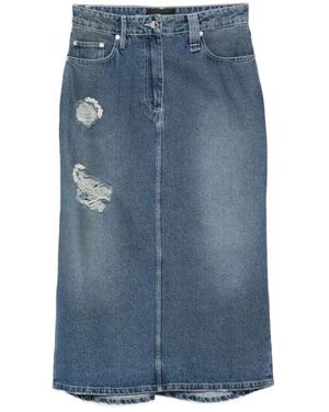 Simone Rocha Denim Skirts - Blue