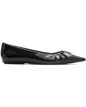 Marc Jacobs Ali Ballerina-Schuhe Mit Spitzer Zehenpartie - Schwarz