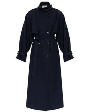 Gestuz Trench Coats - Blue