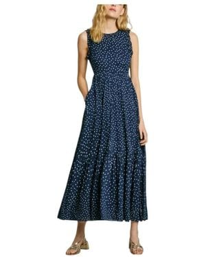 Pepe Jeans Midi Dresses - Blue