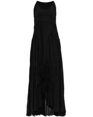 chinese dress ladies AllSaints Women's Dresses Gian Dress Monica Black UK 8/US 4 at Amazon  Women's Clothing store main image 0