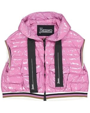 Herno Vests - Rose