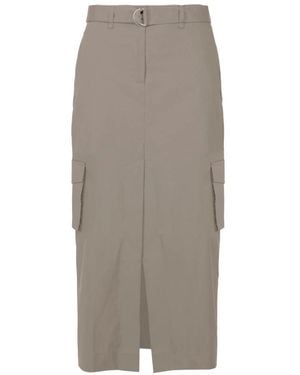 Bomboogie Midi Skirts - Gris