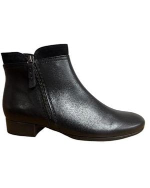 Gabor Heeled Boots - Noir