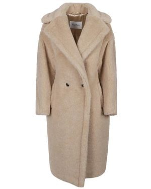 Max Mara Jassen ,Tedgirl Jas - Naturel