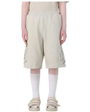 44 Label Group Long Shorts - Natural