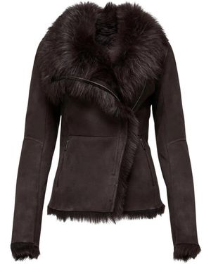 V S P Faux Fur & Shearling Jackets - Noir