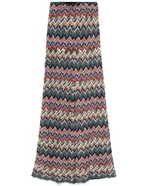 Missoni Multikleur Elastische Taillebroek - Grijs