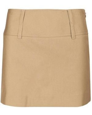 DUNST Short Skirts - Natural
