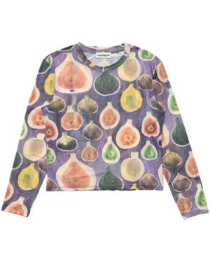 Carne Bollente The Fig Dig Tee - Mehrfarbig