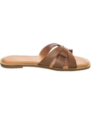 Barbour Flat Sandals - Marrone