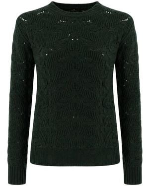 Etro Round-Neck Knitwear - Vert