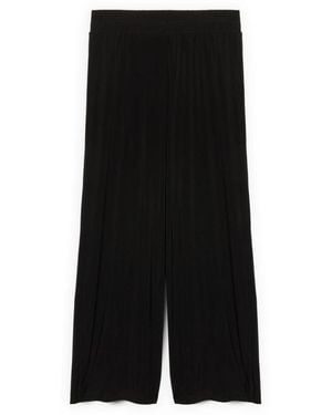 FIORELLA RUBINO Wide Trousers - Nero