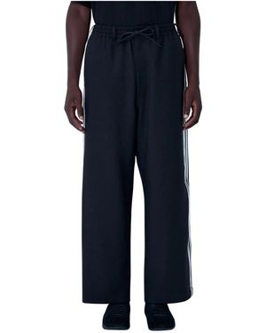 Y-3 Logo Motief Trainingsbroek - Blauw
