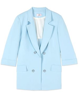 Oltre Crepe-Blazer - Blau