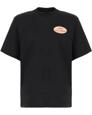 Amiri Casual Katoenen T-Shirt Voor Mannen - Zwart