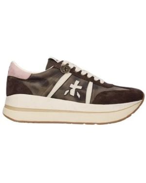 Premiata Schoenen ,Bruin ,Leer Bethcoin 8500