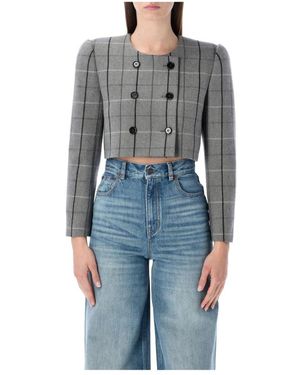 Chloé Cropped Blazer - Blauw