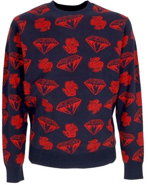 BBCICECREAM Round-Neck Knitwear - Azul