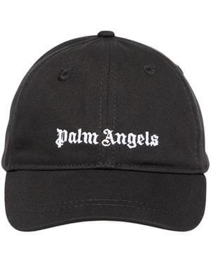 Palm Angels Logo Baseball Cap - Schwarz
