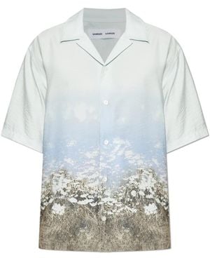 Samsøe & Samsøe Saayo Shirt - Blau