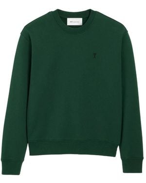 Ami Paris Sweatshirts - Verde