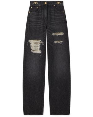 Versace Loose Fit Jeans - Black