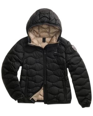 Blauer Camelia Jacke - Schwarz