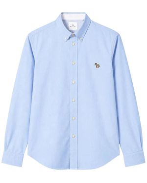 Paul Smith Gecustomiseerd Shirt - Blauw