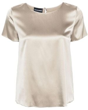 Emporio Armani Blouses - Natural