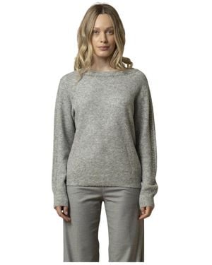Kocca Round-Neck Knitwear - Grijs