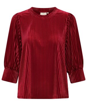 Kaffe Blouses - Rojo