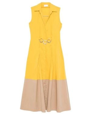 Clips Midi Dresses - Amarillo
