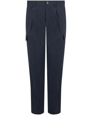 Herno Slim-Fit Trousers - Azul