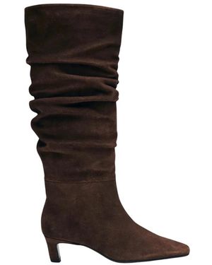 Alohas Braune Wildlederstiefel