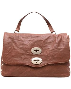 Zanellato Postina Officina Lederhandtasche - Braun