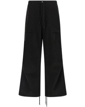 Entire studios Wide Trousers - Black