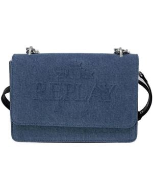 Replay Shoulder Bags - Blue
