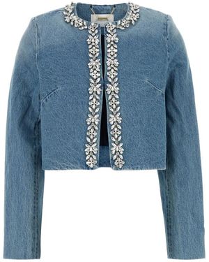 Zimmermann Denimjas Met Versieringen - Blauw