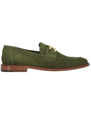 Bruno Magli Wildleder kalbsleder penny bar loafers - Grün