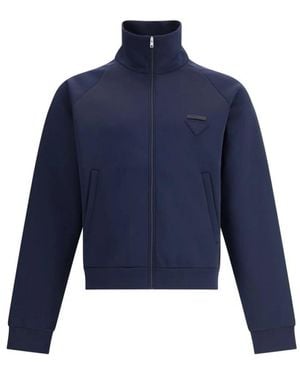 Prada Zip-Throughs - Azul