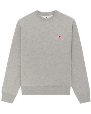 New Balance Felpa Made - Grigio