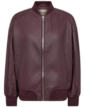 Mos Mosh Bomber Jackets - Violet