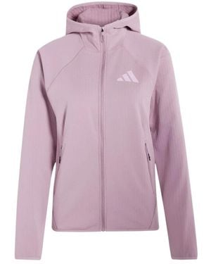 adidas Fitness ,Roze ,Long Sleeve Training Tops - Paars