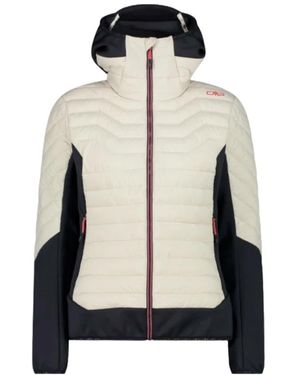 CMP Fitness ,Waterafstotende Winddichte Jas Met Capuchon - Zwart