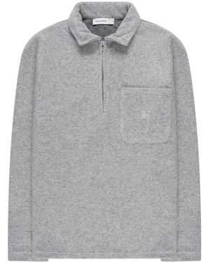 The Goodpeople Leo Update Pullover - Grau