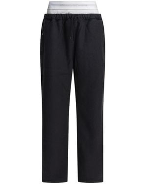 Alexander Wang Straight Trousers - Nero