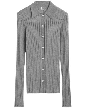 TOTEME Shirts - Grigio