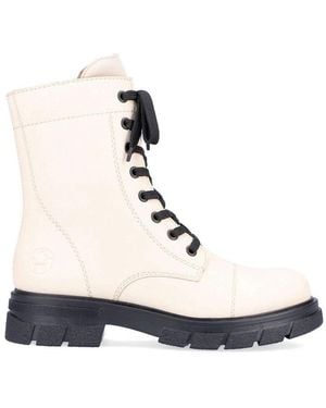 Rieker Lace-Up Boots - Blue