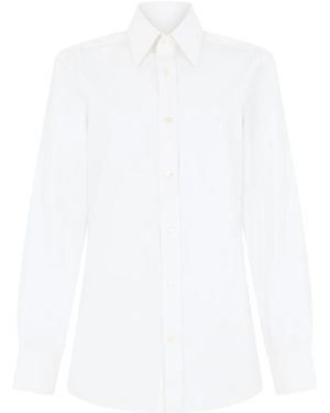 Maison Margiela Langarmhemd - Weiß